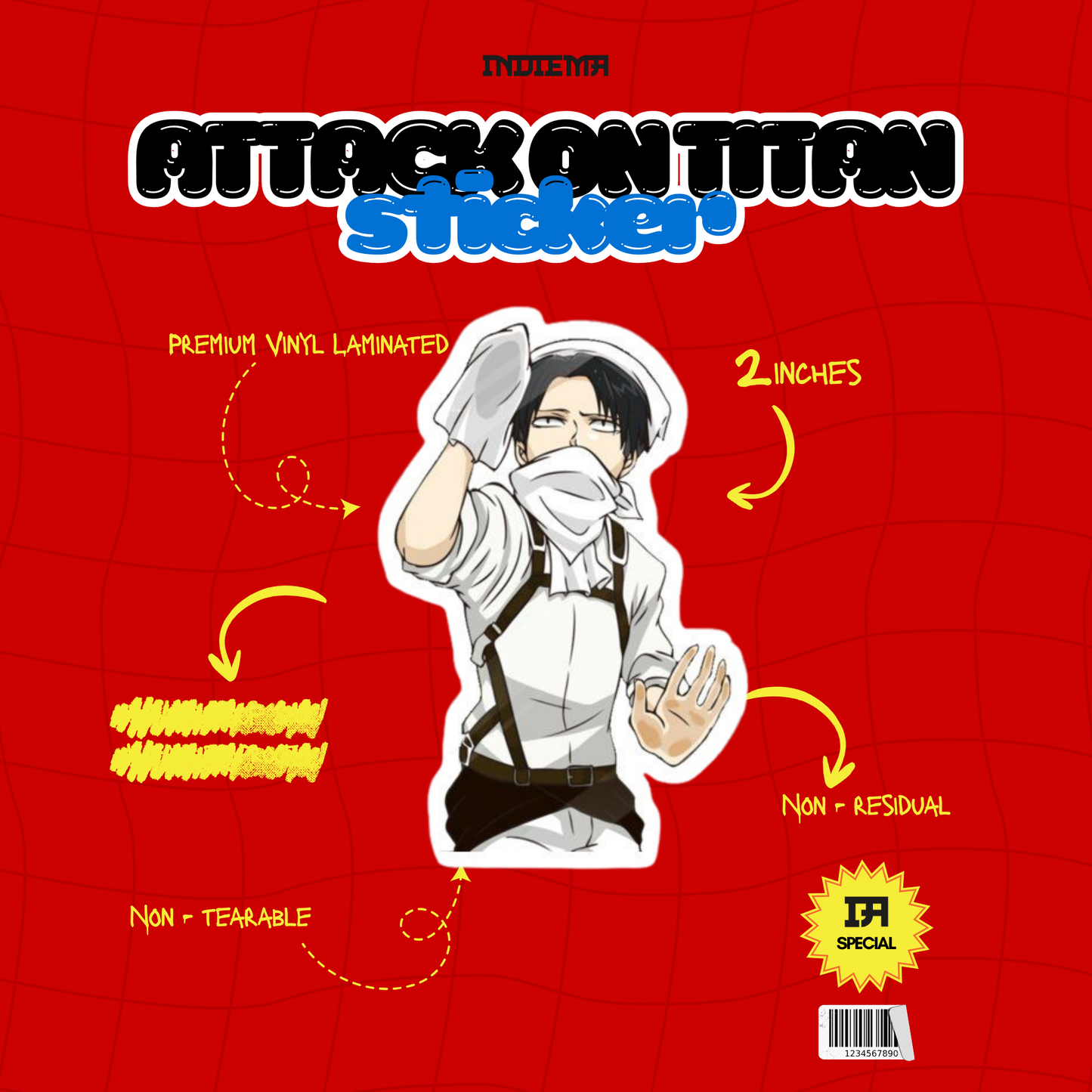 Attack on Titan Sticker Stash