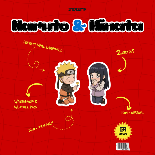Naruto & Hinata Couple Sticker
