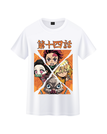 Demon Slayer – Episode 14 Chibi Tee by Indiema