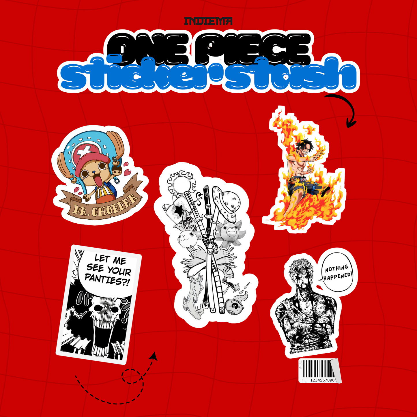One Piece Sticker Stash